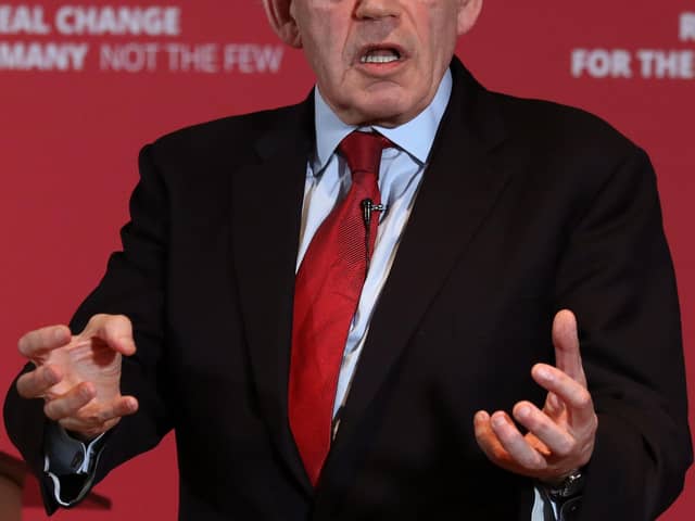 Gordon Brown has called for more action to tackle the cost-of-living.