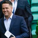 Former Liverpool striker Michael Owen, pictured at Celtic Park for last month's Real Madrid fixture, reckons Rangers will 'need a miracle' at Anfield on Tuesday. (Photo by Alan Harvey / SNS Group)