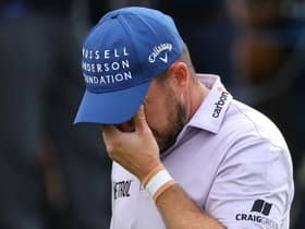 A dejected Richie Ramsay leaves the 18th green after completing his final round of the Betfred British Masters hosted by Danny Willett at The Belfry. Picture: Andrew Redington/Getty Images.