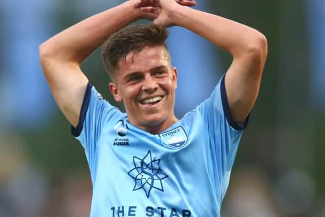 Australian midfielder Cameron Devlin is on his way to Hearts.