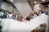 Some of the team members making up the latest cohort for the University of Edinburgh's AI Accelerator programme. Picture: Stewart Attwood Photography