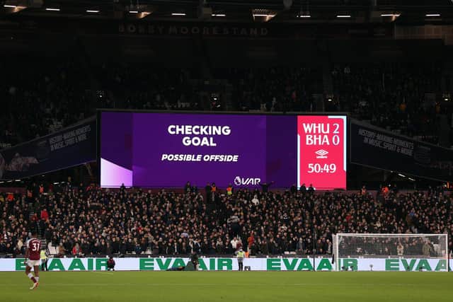 It's a VAR, VAR better thing we do to install it in our football grounds but then what will we argue about?