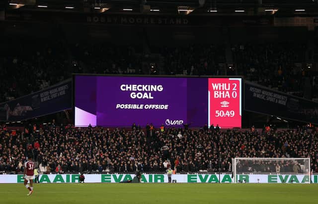 It's a VAR, VAR better thing we do to install it in our football grounds but then what will we argue about?