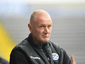 Ayr United head coach Lee Bullen has guided the club to the top of the Scottish Championship. (Photo by Ross MacDonald / SNS Group)