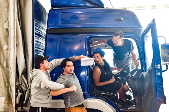 Rehearsals for Scottish Opera's new production of Candide PIC: Julie Howden / Scottish Opera