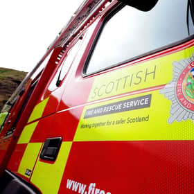 Fire crews are back at Ladybank Recycling Centre (Pic: TSPL/Lisa Ferguson)