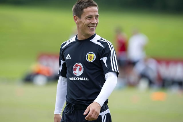 The former Hearts and Ranger midfielder was given his one and only cap against Australia in 2012 after being given a late call-up to the squad. He was bizarrely booed whilst coming on as a substitute in the second half of the game.