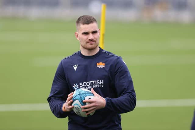 Edinburgh's James Lang was named in the Scotland squad for the Six Nations match against France but missed out on the matchday 23. (Photo by Craig Williamson / SNS Group)