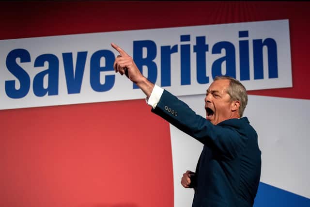 Nigel Farage's Reform UK party is on the march (Picture: Chris J Ratcliffe/Getty Images)
