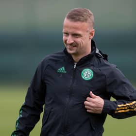 Celtic striker Leigh Griffiths is back in training. Picture: SNS