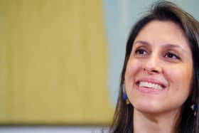 Nazanin Zaghari-Ratcliffe speaks publicly for the first time following her return to Britain. Picture: Victoria Jones/WPA Pool/Getty