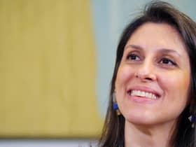 Nazanin Zaghari-Ratcliffe speaks publicly for the first time following her return to Britain. Picture: Victoria Jones/WPA Pool/Getty