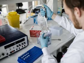 The process of testing the new Covid vaccines was carried out in less than nine months, when normally it might have taken more than ten years (Picture: Thibault Savary/AFP via Getty Images)