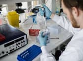 The process of testing the new Covid vaccines was carried out in less than nine months, when normally it might have taken more than ten years (Picture: Thibault Savary/AFP via Getty Images)