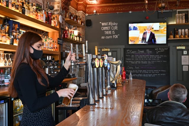 Coronavirus In Scotland Recap Pubs And Restaurants In Central Belt To Close And National 5 Exams Off The Scotsman