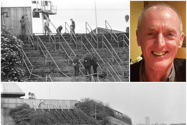 The Ibrox Disaster on Stairway 13 was narrowly avoided by Robert Anderson in 1971.
