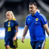 Scotland manager Pedro Martinez Losa. (Photo by Lukasz Skwiot / SNS Group)