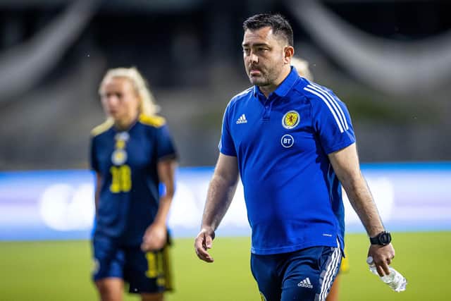 Scotland manager Pedro Martinez Losa. (Photo by Lukasz Skwiot / SNS Group)