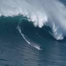 Ben Larg surfing Nazaré PIC: @yurikodavidphotography