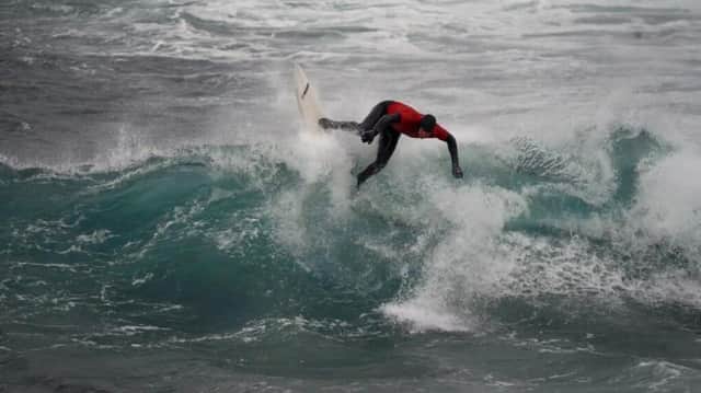 Mark Boyd will be the man to beat at this year's Scottish National Surfing Championships PIC: Malsurf