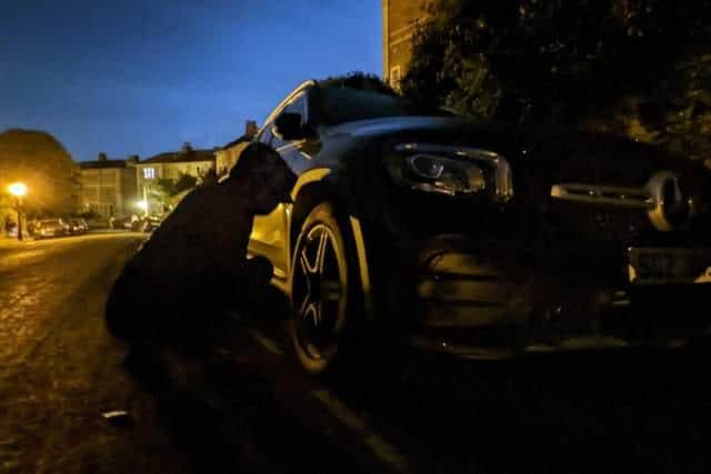 Cars have been targeted across Scotland