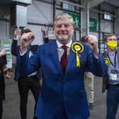 SNP Angus Roberston wins for Edinburgh Central, taking the seat from Scottish Conservatives. Picture: Lisa Ferguson