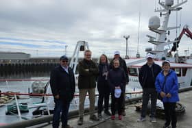 Fishmongers' Company and Grimsby Seafood Cluster visited Peterhead Fish Market.