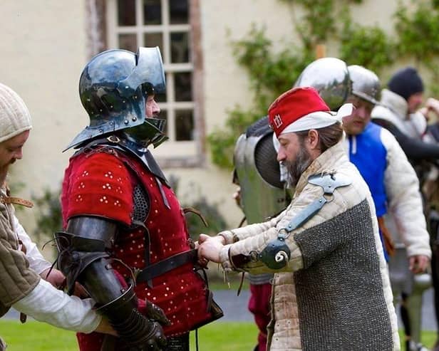 Actors from Northern Alliance and Scottish Battlefield Trust will take part in battle re-enactments (Pic: NTS)
