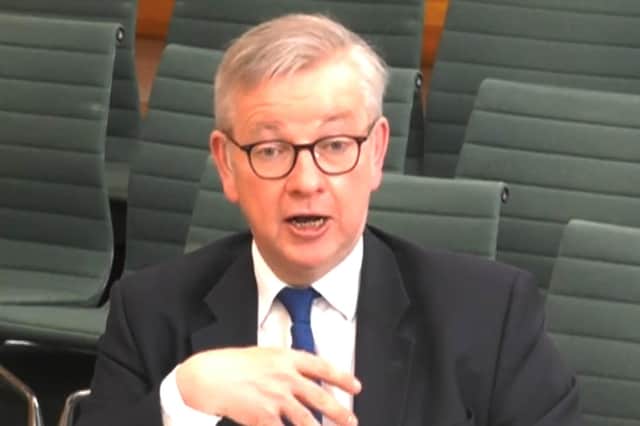 Michael Gove was found to have broken the law over the contracts