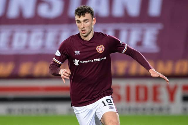 Hearts have offered an improved contract to Andy Irving.