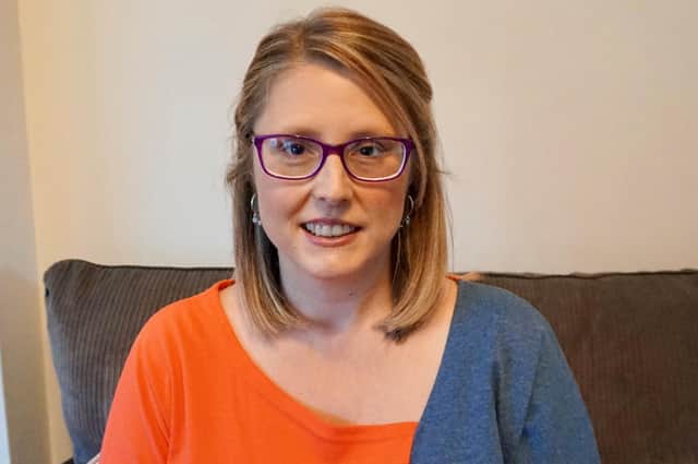 Lee Anne Porteous had a heart attack in May.