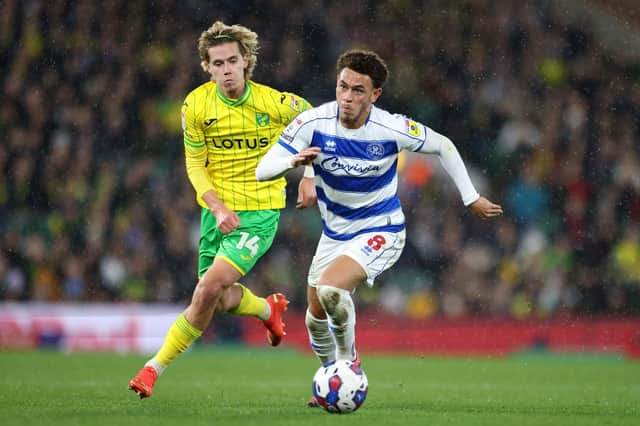 Norwich's Todd Cantwell, left, is reportedly a target for Rangers.
