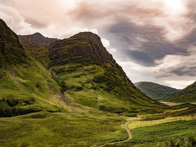 Coming second is the scenic route from Loch Lomond to Glencoe, taking in the stunning Argyll Forest Park, Loch Tulla and Loch Ba.