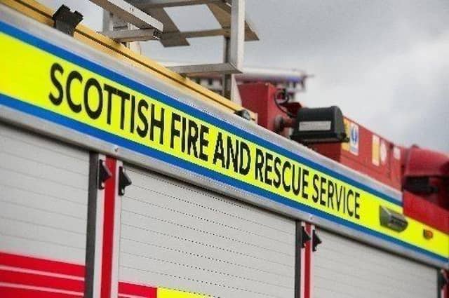 Fire crews extinguish blaze in derelict Scottish church