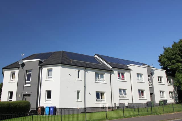 'This investment will not only assist the organisation to lower its carbon footprint, but will also help to reduce running costs for customers in the face of spiralling energy prices,' says River Clyde Homes. Picture: contributed.