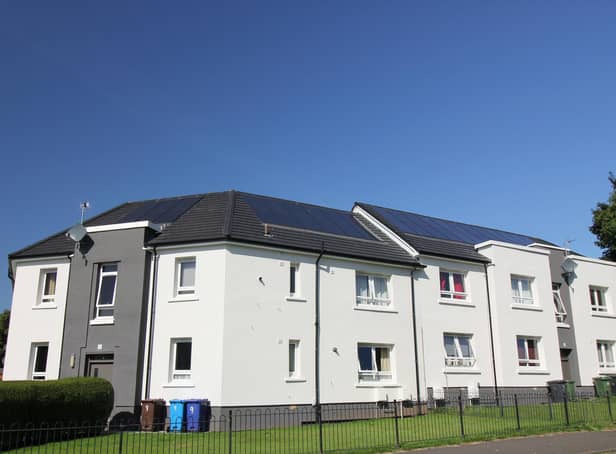 'This investment will not only assist the organisation to lower its carbon footprint, but will also help to reduce running costs for customers in the face of spiralling energy prices,' says River Clyde Homes. Picture: contributed.