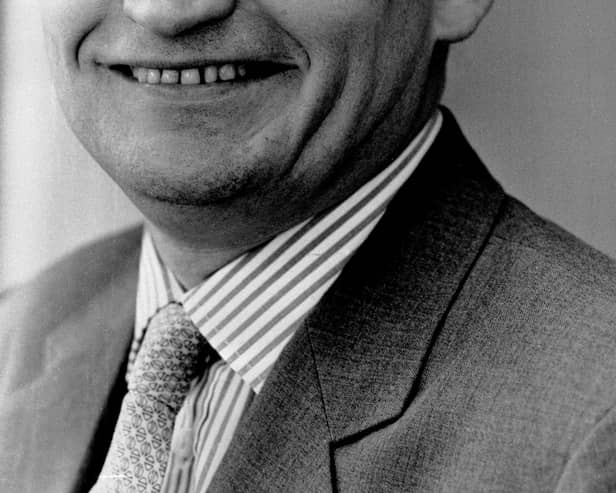 A photograph of Charles Wilson taken in 1985 when he was 50 and had been named as the new editor of The Times. Photo: PA Wire/PA Images
