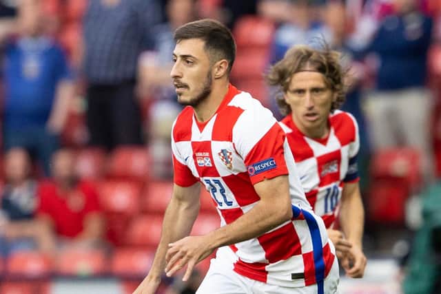 Croatia right-back Josip Juranovic will wear the no.88 for Celtic this season after completing a £2.6m move from Legia Warsaw (Photo by Alan Harvey / SNS Group)
