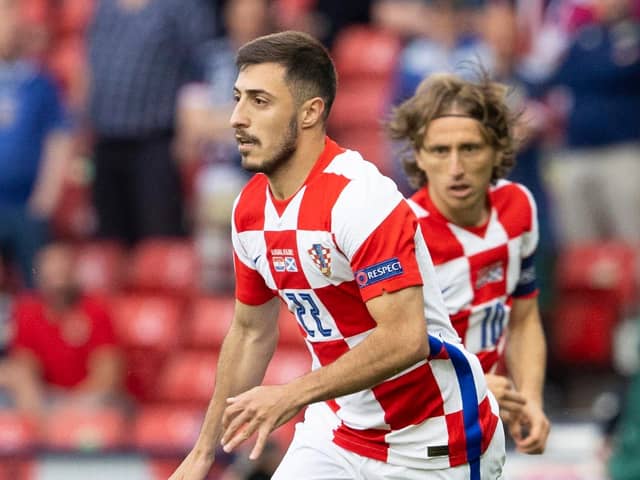 Croatia right-back Josip Juranovic will wear the no.88 for Celtic this season after completing a £2.6m move from Legia Warsaw (Photo by Alan Harvey / SNS Group)