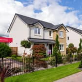 A typical street scene at the planned West Craigs development