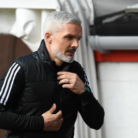 Aberdeen manager Jim Goodwin is wanting up to five new signings. (Photo by Ross MacDonald / SNS Group)