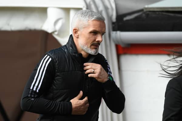 Aberdeen manager Jim Goodwin is wanting up to five new signings. (Photo by Ross MacDonald / SNS Group)
