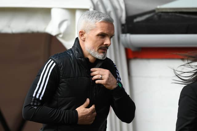 Aberdeen manager Jim Goodwin is wanting up to five new signings. (Photo by Ross MacDonald / SNS Group)