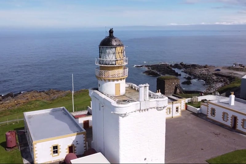 The original lighthouse at Kinnaird Head was a simple lantern, thus the design was later enhanced by Robert Stevenson during 1822 and 1823.