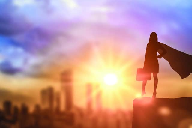 There’s no need for the spandex outfit under the business suit if you know how to advocate for solid ESG credentials. Image: AdobeStock