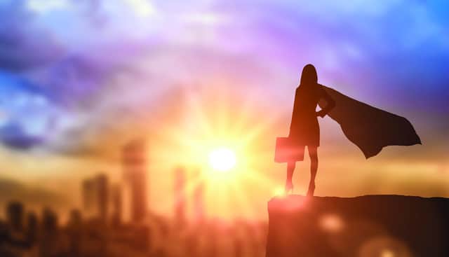 There’s no need for the spandex outfit under the business suit if you know how to advocate for solid ESG credentials. Image: AdobeStock