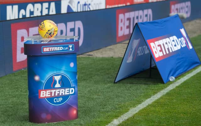 Betfred Cup is set to begin in October. Picture: SNS