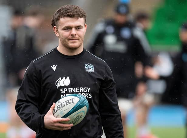 Tom Lambert left Glasgow Warriors at the end of the season.  (Photo by Ross MacDonald / SNS Group)
