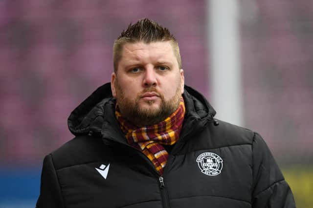 Motherwell chief executive Alan Burrows has announced he is to step down from the role. (Photo by Mark Scates / SNS Group)