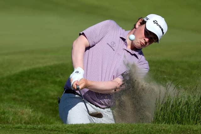Bob Macintyre during the final round of the Made in HimmerLand presented by FREJA at Himmerland Golf & Spa Resort in Aalborg, Denmark. Picture: Andrew Redington/Getty Images.